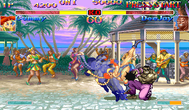 Hyper Street Fighter 2: The Anniversary Edition (USA 040202) Screenshot 1